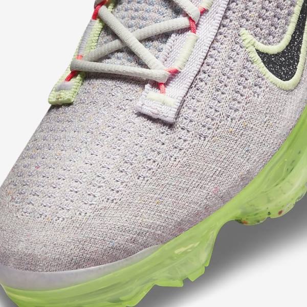 Nike Air VaporMax 2021 FK Ženske Tenisice Svijetlo Bež Svijetlo Zelene Crne | NK156EKH