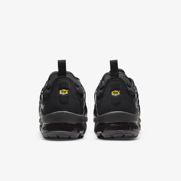 Nike Air VaporMax Plus Muške Tenisice Crne Tamno Sive | NK167SLV