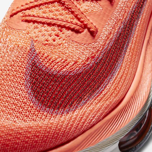 Nike Air Zoom Alphafly NEXT% Flyknit Road Racing Ženske Tenisice Za Trčanje Mango | NK293CVQ