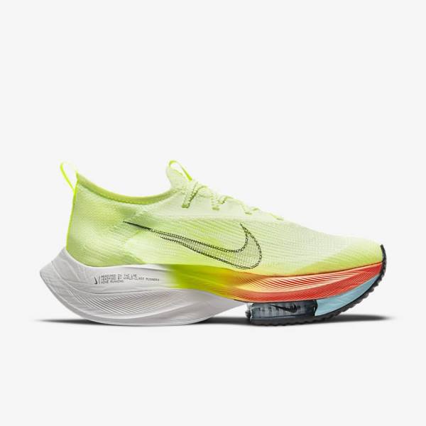 Nike Air Zoom Alphafly NEXT% Flyknit Road Racing Muške Tenisice Za Trčanje Mango | NK514PNW