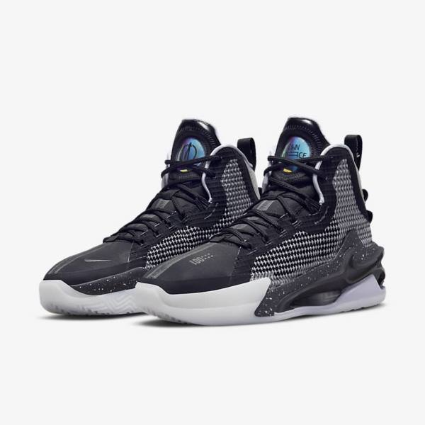 Nike Air Zoom G.T. Jump Ženske Tenisice za košarku Crne Zelene Tamno Sive | NK719ISK