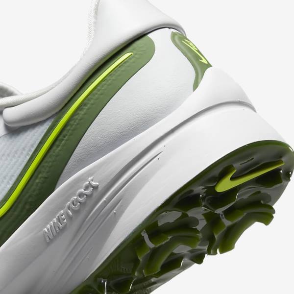 Nike Air Zoom Infinity Tour NEXT% Muške Cipele za golf Bijele Platine | NK514ZTU