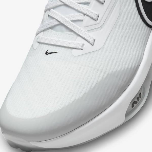 Nike Air Zoom Infinity Tour NEXT% Muške Cipele za golf Bijele Sive Tirkizne Crne | NK659UKH