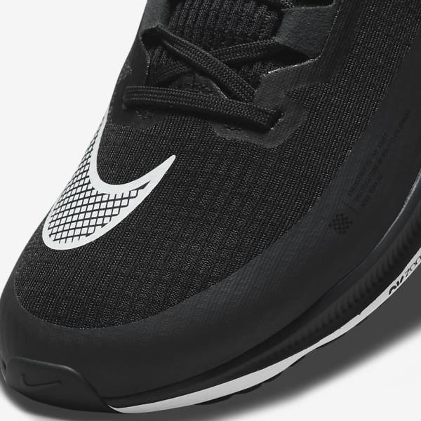 Nike Air Zoom Rival Fly 3 Road Racing Muške Tenisice Za Trčanje Crne Tamno Sive Bijele | NK876VOH