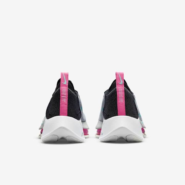 Nike Air Zoom Tempo NEXT% Road Muške Tenisice Za Trčanje Crne Sive Roze Tirkizne | NK976QFS