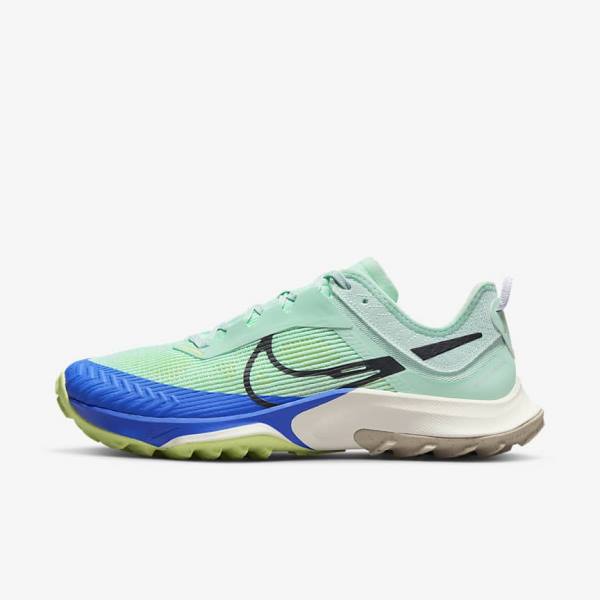 Nike Air Zoom Terra Kiger 8 Trail Ženske Tenisice Za Trčanje Menta Sive Plave | NK097KGM