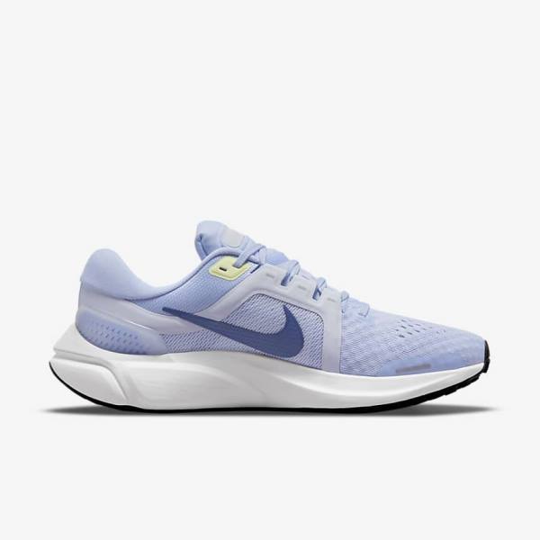 Nike Air Zoom Vomero 16 Road Ženske Tenisice Za Trčanje Svijetlo Plave Sive Bijele Tamnoplave | NK317WCE