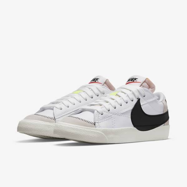 Nike Blazer Low 77 Jumbo Muške Tenisice Bijele Crne | NK493MAI