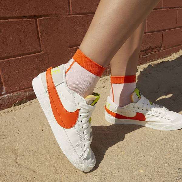 Nike Blazer Low 77 Jumbo Ženske Tenisice Zelene Narančaste | NK436GSQ