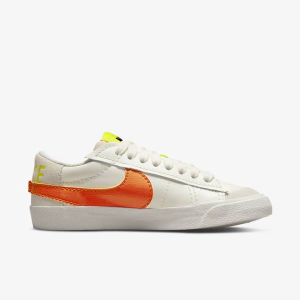 Nike Blazer Low 77 Jumbo Ženske Tenisice Zelene Narančaste | NK436GSQ