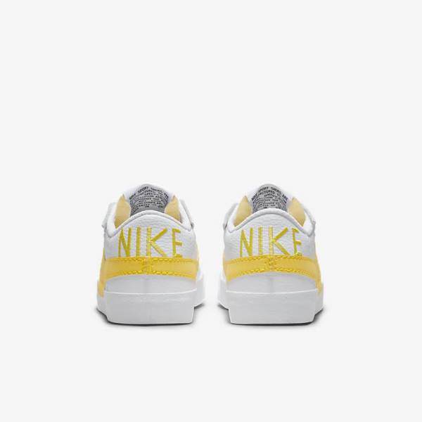 Nike Blazer Low Jumbo Muške Tenisice Bijele Crne Narančaste | NK512RND