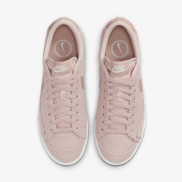 Nike Blazer Low Platform Ženske Tenisice Roze Bijele Roze Roze | NK038JMQ