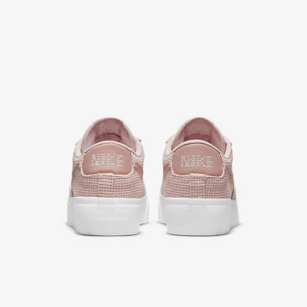 Nike Blazer Low Platform Ženske Tenisice Roze Bijele Roze Roze | NK038JMQ