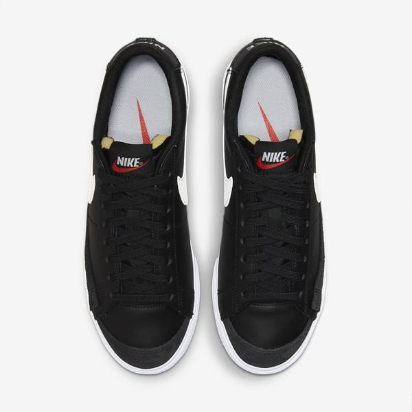 Nike Blazer Low Platform Ženske Tenisice Crne | NK231ZJH