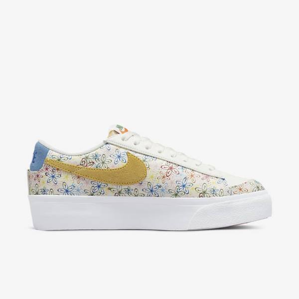 Nike Blazer Low Platform Ženske Tenisice Kraljevska Plava Plave | NK346XTE