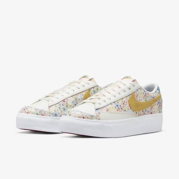 Nike Blazer Low Platform Ženske Tenisice Kraljevska Plava Plave | NK346XTE