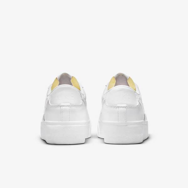 Nike Blazer Low Platform Ženske Tenisice Bijele | NK679ZUS