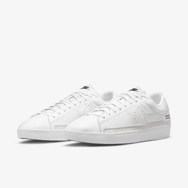 Nike Blazer Low X Muške Tenisice Bijele Svijetlo Smeđe Crne | NK374BDL