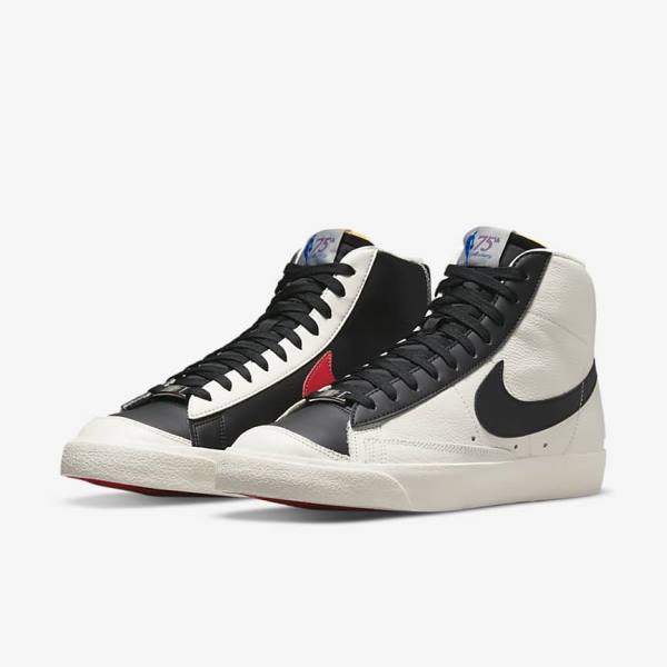 Nike Blazer Mid 77 EMB Muške Tenisice Crvene Crne | NK374NSU