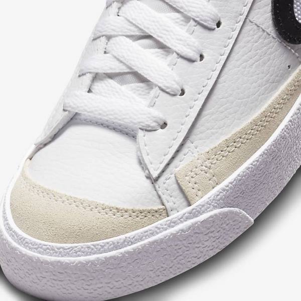 Nike Blazer Older Dječje Tenisice Bijele Crne | NK857OAZ