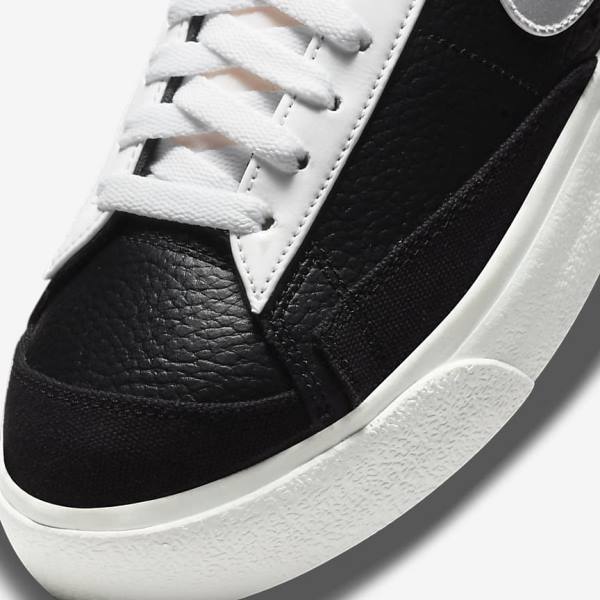 Nike Blazer Platform Ženske Tenisice Crne Bijele Zelene Metalne Srebrne | NK301WNR