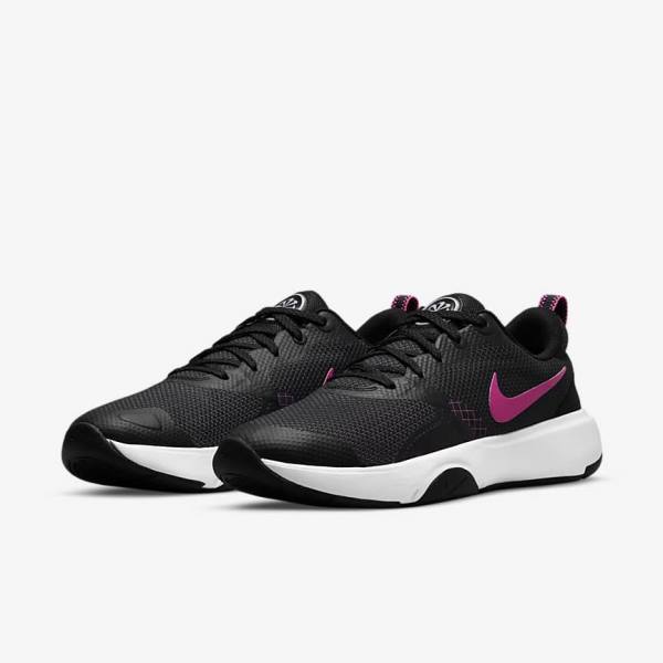 Nike City Rep TR Ženske Tenisice Za Trening Crne Ljubičaste Roze | NK470UQI