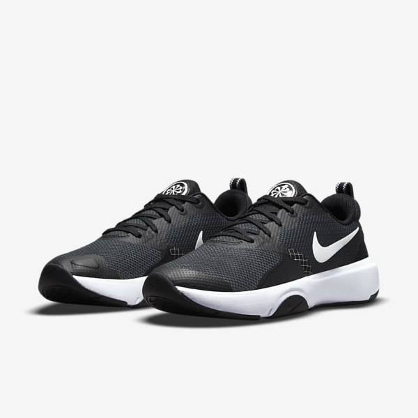 Nike City Rep TR Ženske Tenisice Za Trening Crne Tamno Sive Bijele | NK809XYM