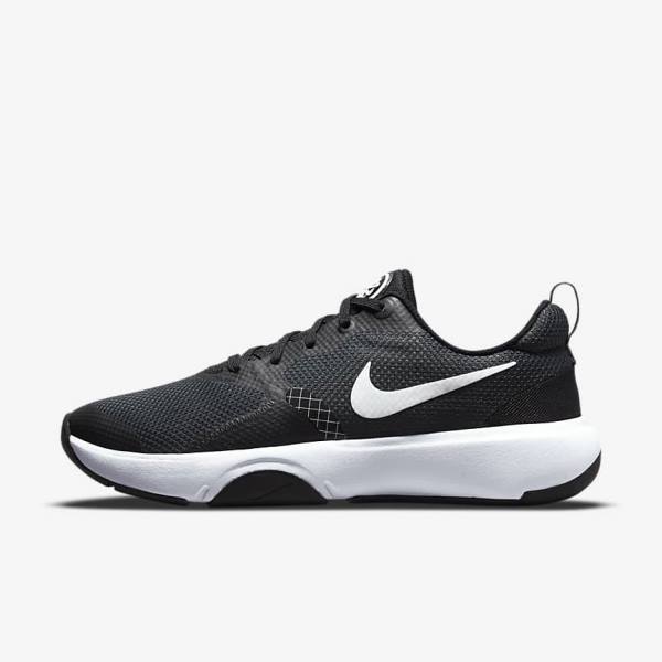 Nike City Rep TR Ženske Tenisice Za Trening Crne Tamno Sive Bijele | NK809XYM