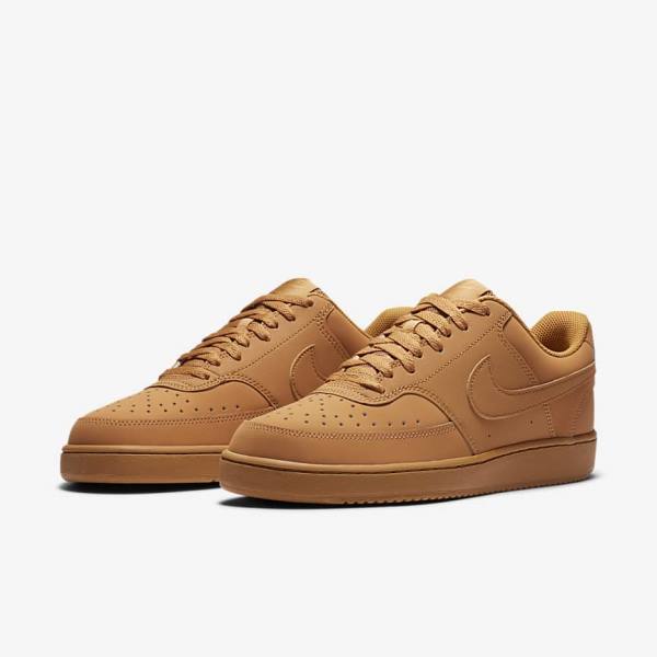 Nike Court Vision Low Muške Tenisice Smeđe | NK912TJW