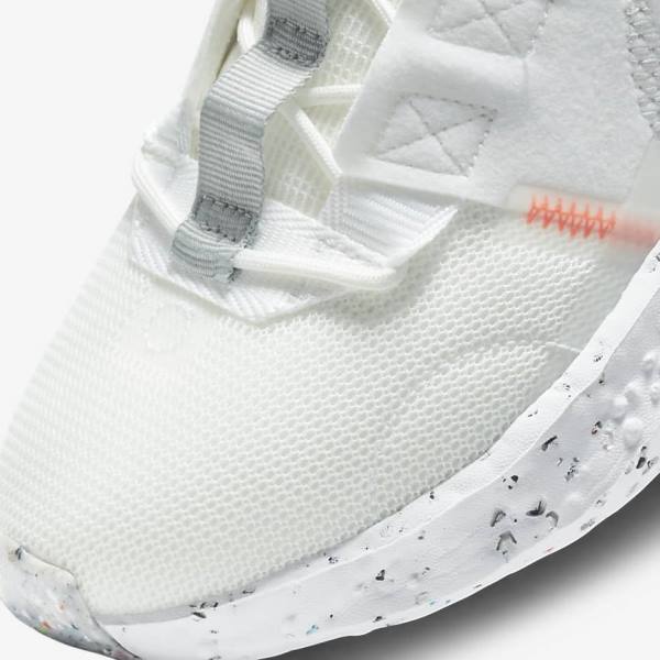 Nike Crater Impact Ženske Tenisice Bijele Platine Sive | NK105KZN