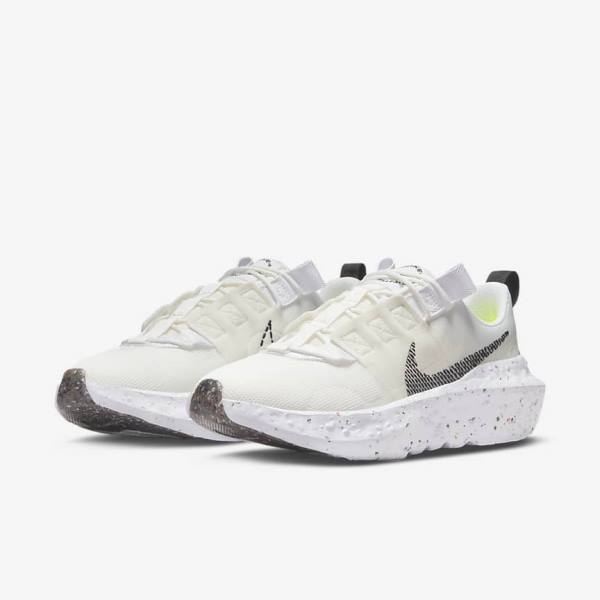 Nike Crater Impact Ženske Tenisice Bijele Crne | NK785HOE