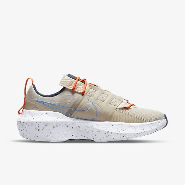 Nike Crater Impact Ženske Tenisice Krem Bijele Svijetlo Plave | NK758TEN