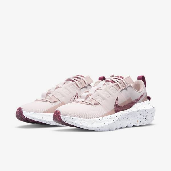 Nike Crater Impact Ženske Tenisice Svijetlo Roze Bijele Bordo | NK806OEQ