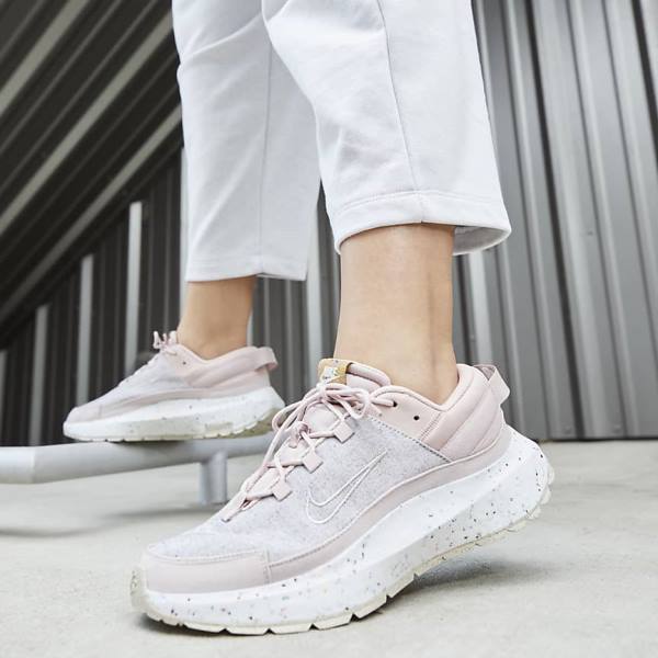 Nike Crater Remixa Ženske Tenisice Roze Bijele Krem | NK408VFY