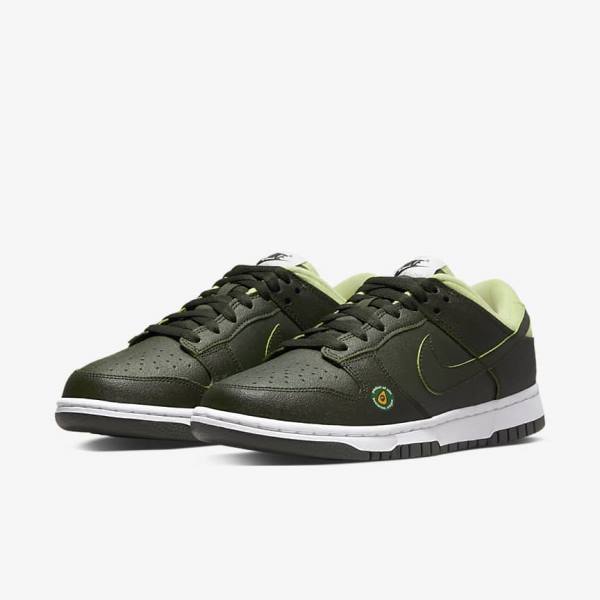 Nike Dunk Low LX Ženske Tenisice Maslinasto Zelene Zelene | NK106UNJ