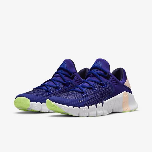 Nike Free Metcon 4 Ženske Tenisice Za Trening Roze Crne Bijele | NK258PGU