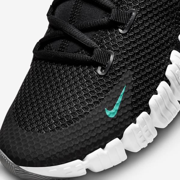 Nike Free Metcon 4 Ženske Tenisice Za Trening Crne Narančaste Bijele Tirkizne | NK456AVE