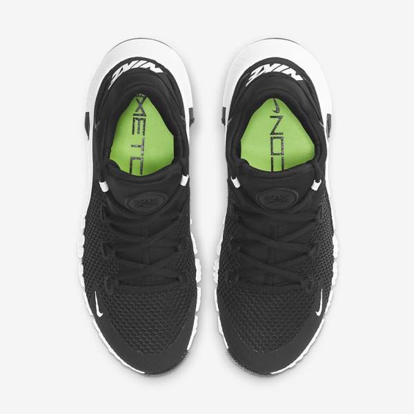 Nike Free Metcon 4 Ženske Tenisice Za Trening Crne Bijele | NK605LOA