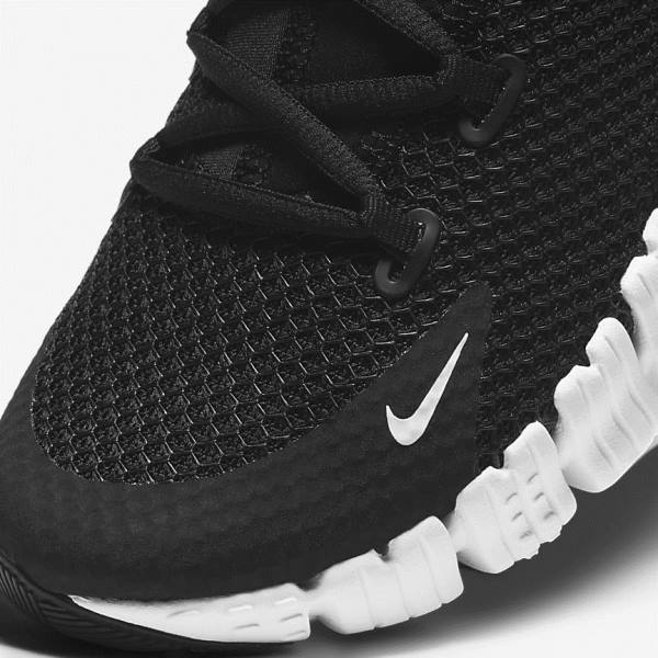 Nike Free Metcon 4 Ženske Tenisice Za Trening Crne Bijele | NK605LOA