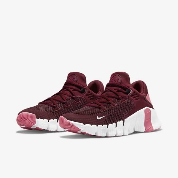 Nike Free Metcon 4 Ženske Tenisice Za Trening Roze Bijele Žute | NK968BWG