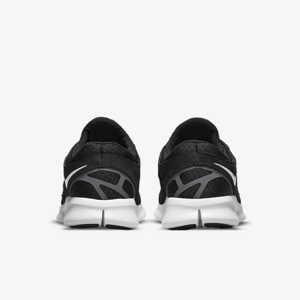 Nike Free Run 2 Muške Tenisice Crne Tamno Sive Bijele | NK154EDU