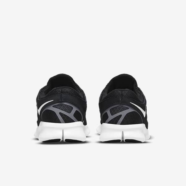 Nike Free Run 2 Ženske Tenisice Crne Tamno Sive Bijele | NK597WPC