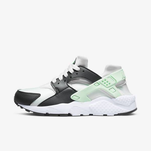 Nike Huarache Run Older Dječje Tenisice Bijele Menta | NK532LBC