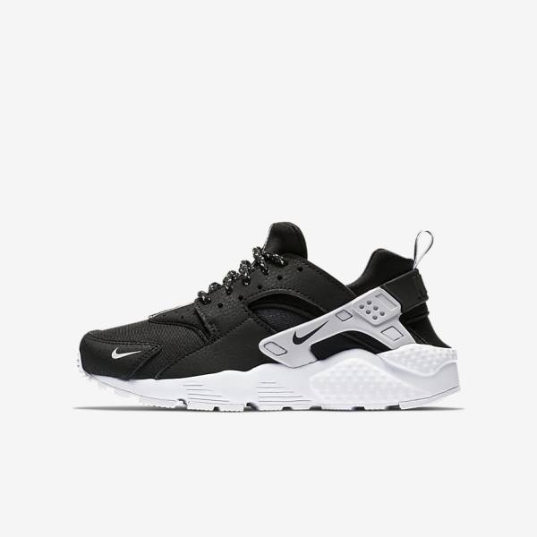 Nike Huarache SE Older Dječje Tenisice Crne Bijele | NK037XFB