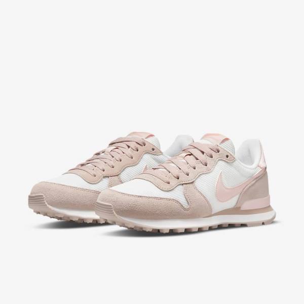 Nike Internationalist Ženske Tenisice Bijele Kaki Boja Sive Svijetlo | NK798JOB