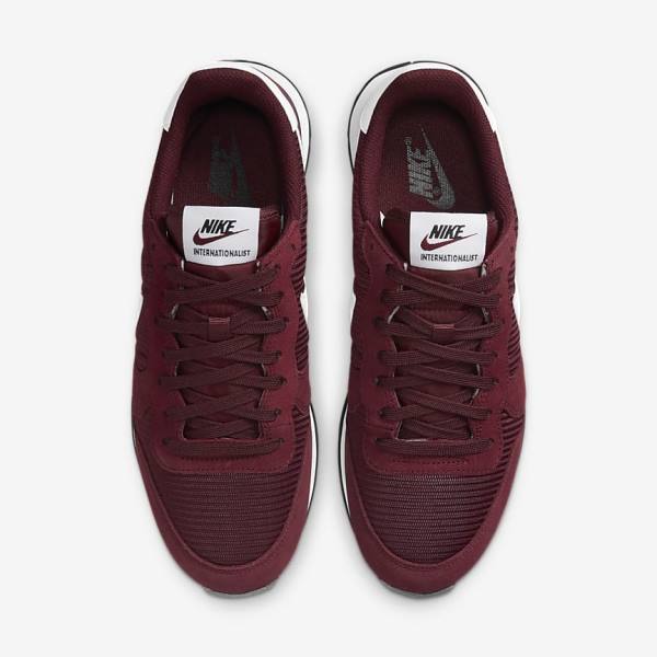 Nike Internationalist Ženske Tenisice Crne Platine Bijele | NK810LWZ