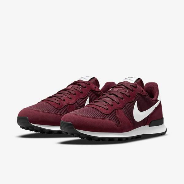 Nike Internationalist Ženske Tenisice Crne Platine Bijele | NK810LWZ