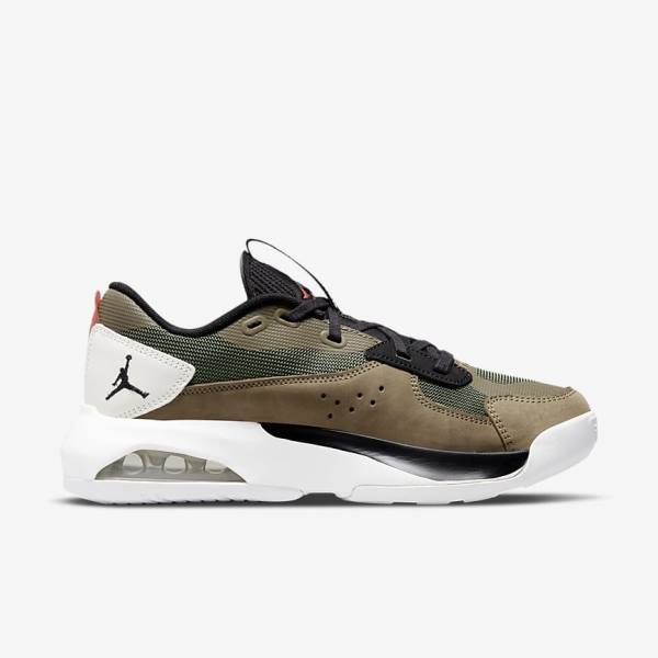 Nike Jordan Air 200E Ženske Jordan Tenisice Maslinasto Zelene Bijele Smeđe Crvene | NK591UTZ