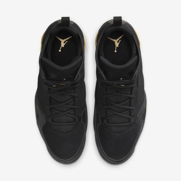 Nike Jordan Flight Club 91 Muške Tenisice Crne Metalne Zlatne | NK764ZPL