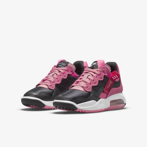 Nike Jordan MA2 Older Dječje Jordan Tenisice Crne Roze Koraljne | NK653PJK